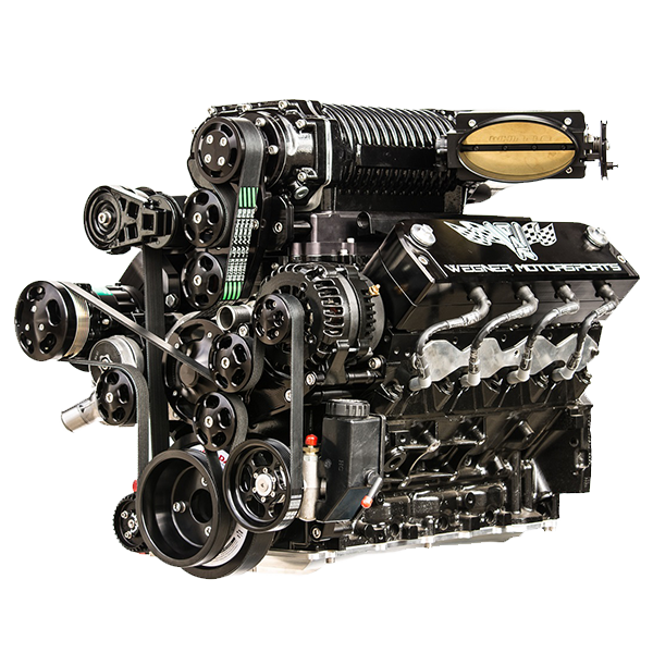 Wegner Automotive Hidden Coils Valve Covers - Long (LS)