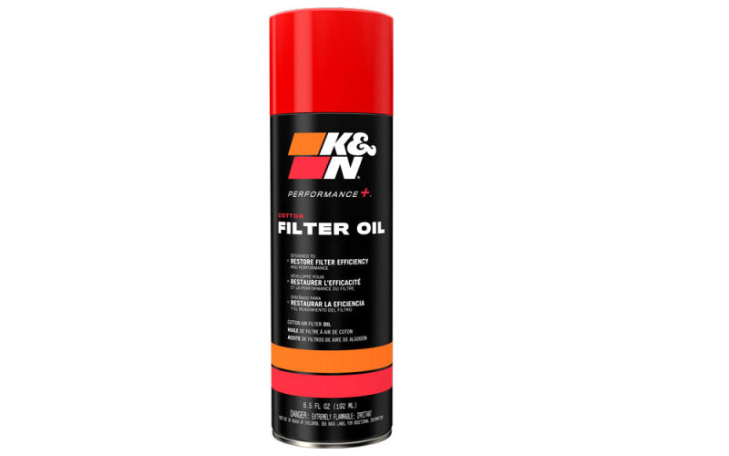 
                      
                        K&N 6.5 OZ Aerosol Spray Air Filter Oil
                      
                    