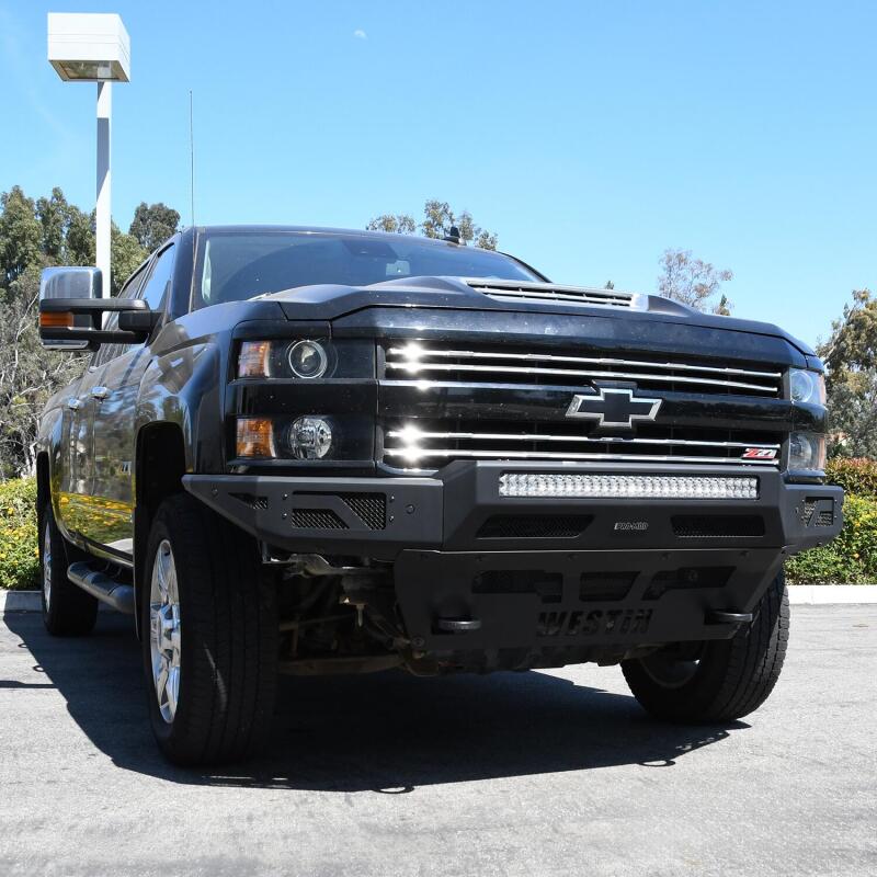 
                      
                        Westin 15-19 Chevrolet Silverado 2500/3500 Pro-Mod Front Bumper - Textured Black
                      
                    