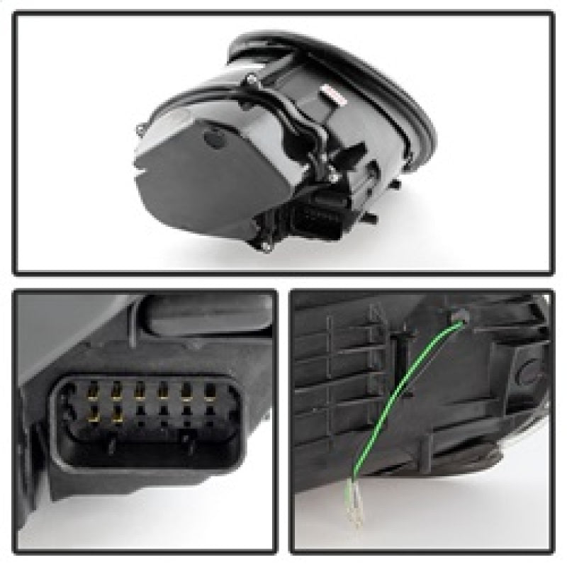 
                      
                        Spyder Porsche 911 05-09 Projector Headlights Xenon/HID Model- DRL LED Blk PRO-YD-P99705-HID-DRL-BK
                      
                    
