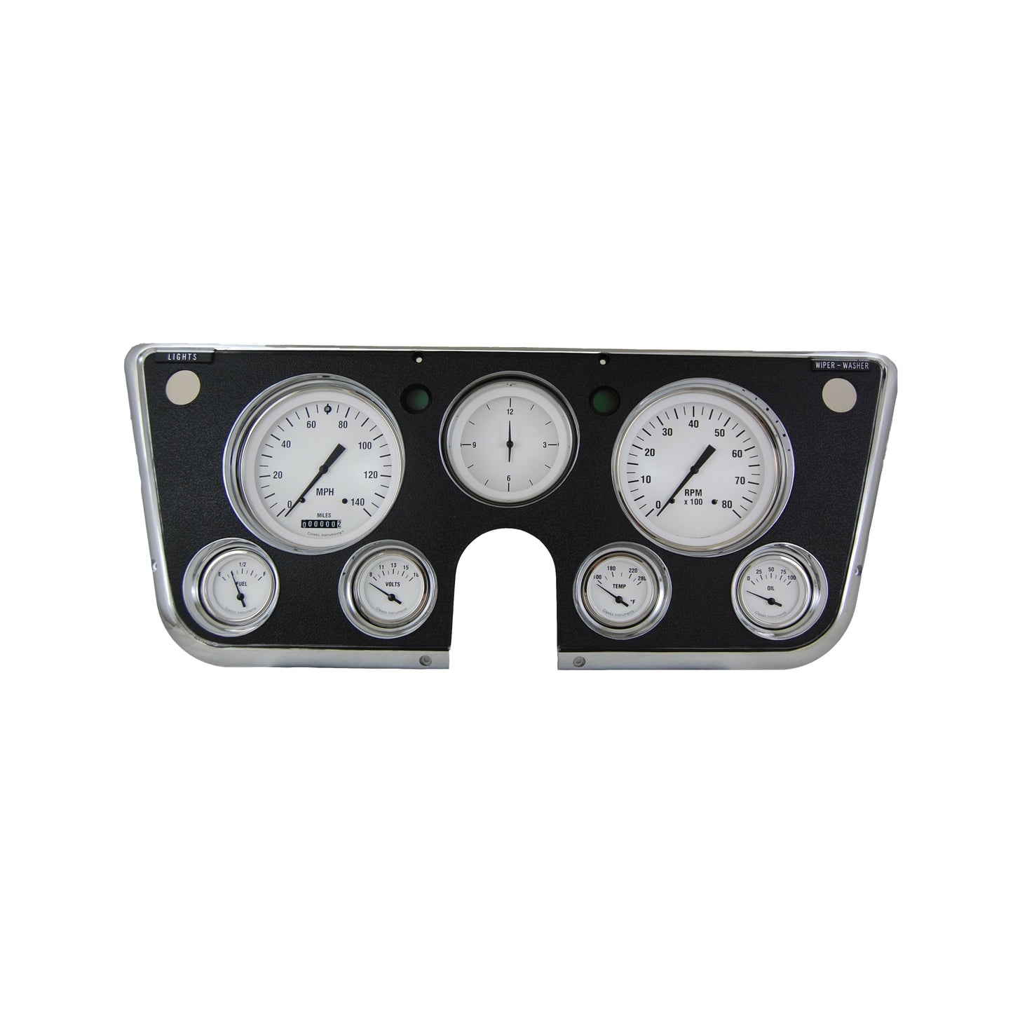 Classic Instruments White Hot Truck Package | Classic Instruments