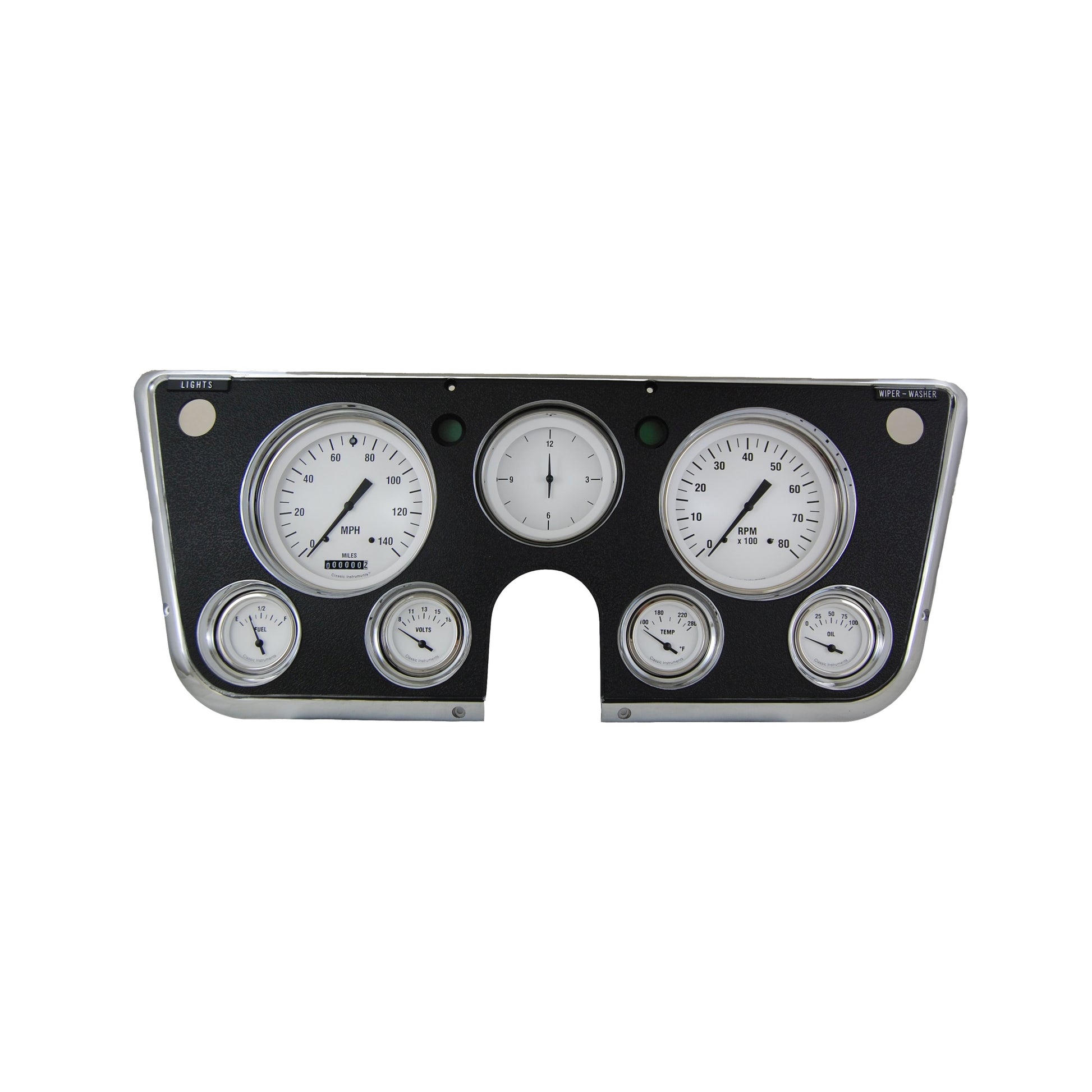 Classic Instruments White Hot Truck Package | Classic Instruments