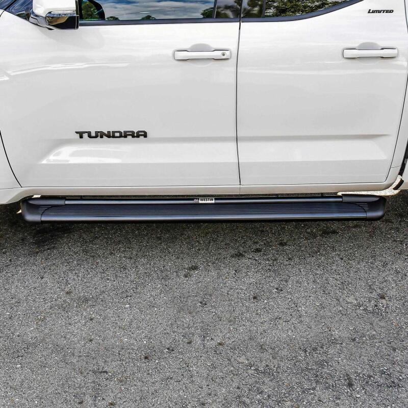 
                      
                        Westin Sure-Grip Aluminum Running Boards 79 in - Black
                      
                    