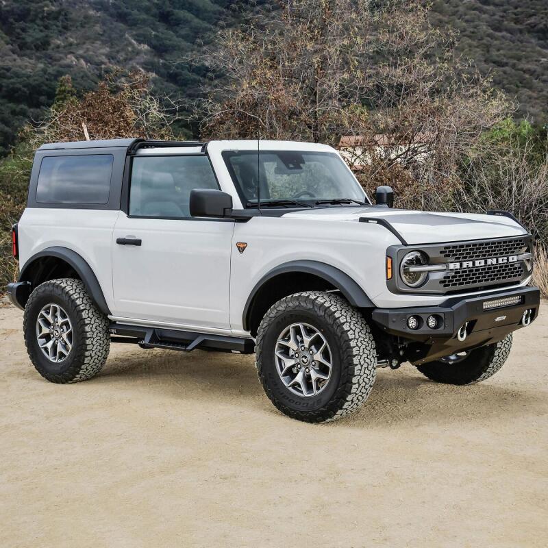 
                      
                        Westin/HDX 2021+ Ford Bronco (2-Door) Drop Nerf Step Bars - Textured Black
                      
                    