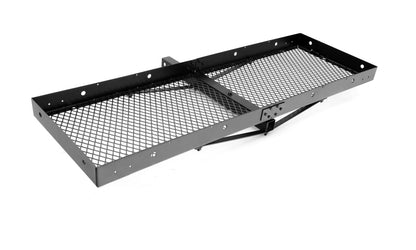 Lund Universal 20in X 60in Basic Cargo Carrier For 2in Hitches - Black