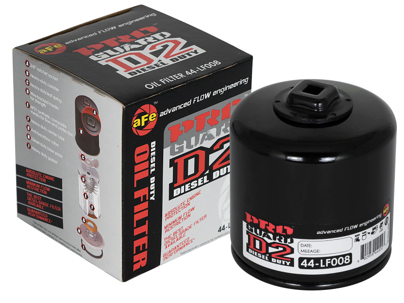 
                      
                        aFe Pro GUARD D2 Oil Filter 93-11 Ford Gas Trucks V8 4.6L/5.4L/5.8L (4 Pack)
                      
                    