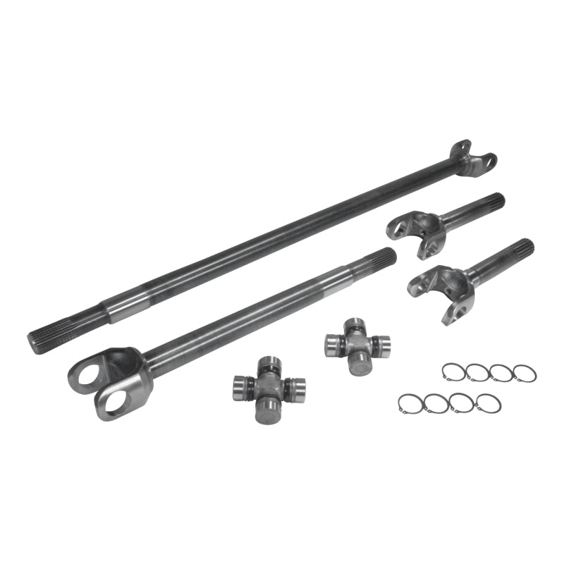
                      
                        Yukon Gear Front 4340 Chrome-Moly Replacement Axle Kit For 79-87 GM 8.5in 1/2 Ton Truck and Blazer
                      
                    