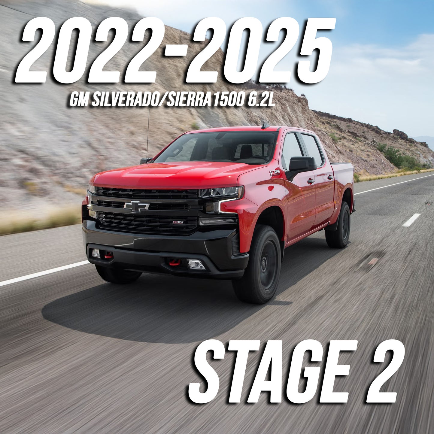 2022+ Silverado/Sierra 1500 6.2L Stage 2