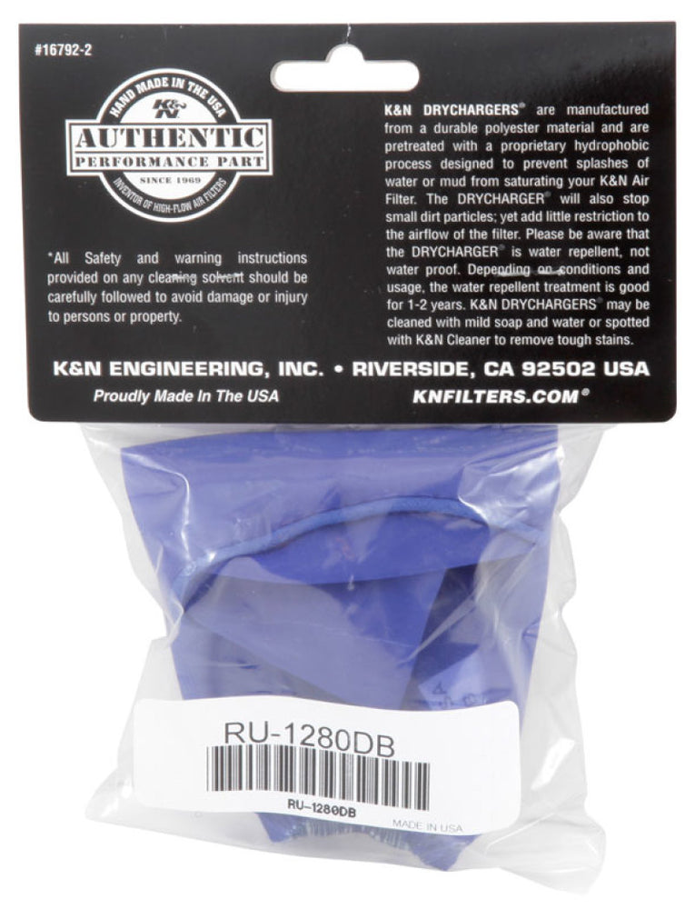 
                      
                        K&N Air Filter Wrap- Blue
                      
                    
