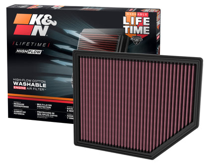 K&N 22-23 Ford Bronco Raptor 3.0L V6 Replacement Air Filter