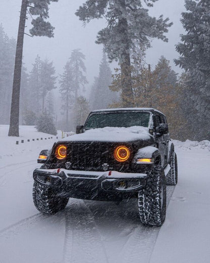 Oracle Jeep Wrangler JL/Gladiator JT 7in. High Powered LED Headlights (Pair) - Dynamic