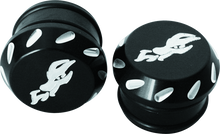 DragonFire Racing Billet Tube Endcap 1.5 in . - Black Anodized