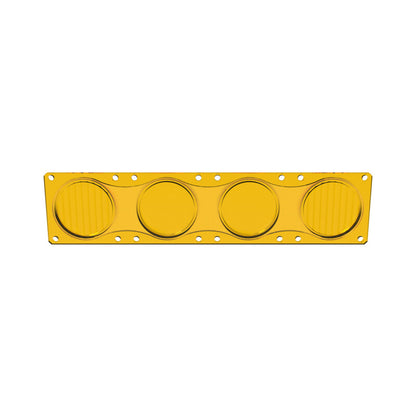 KC HiLiTES FLEX ERA LED Performance Yellow Combo Lens for Light Bars