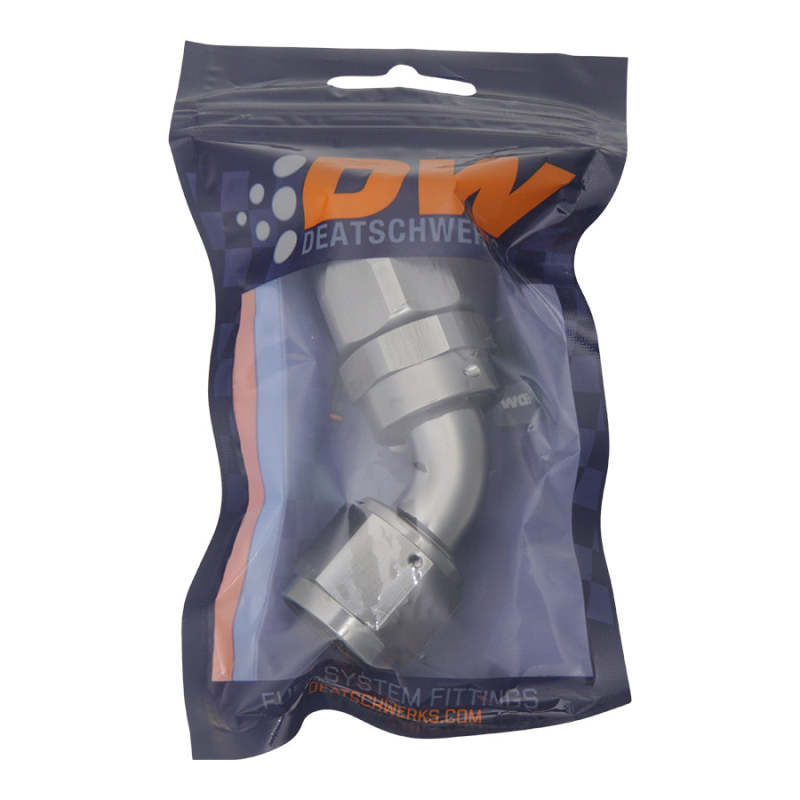 
                      
                        DeatschWerks 10AN Female Swivel 60-Degree Hose End CPE - Anodized Titanium
                      
                    