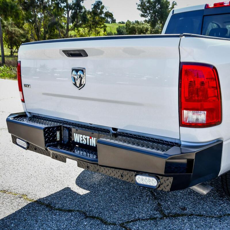 
                      
                        Westin 09-18 Ram 1500 HDX Bandit Rear Bumper - Black
                      
                    