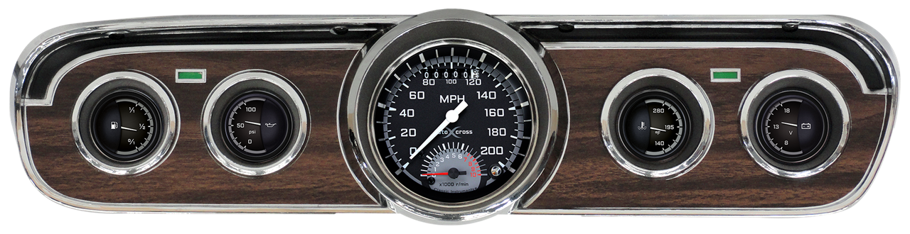 Classic Instruments AutoCross Gray 1965-66 Mustang Package | Classic Instruments
