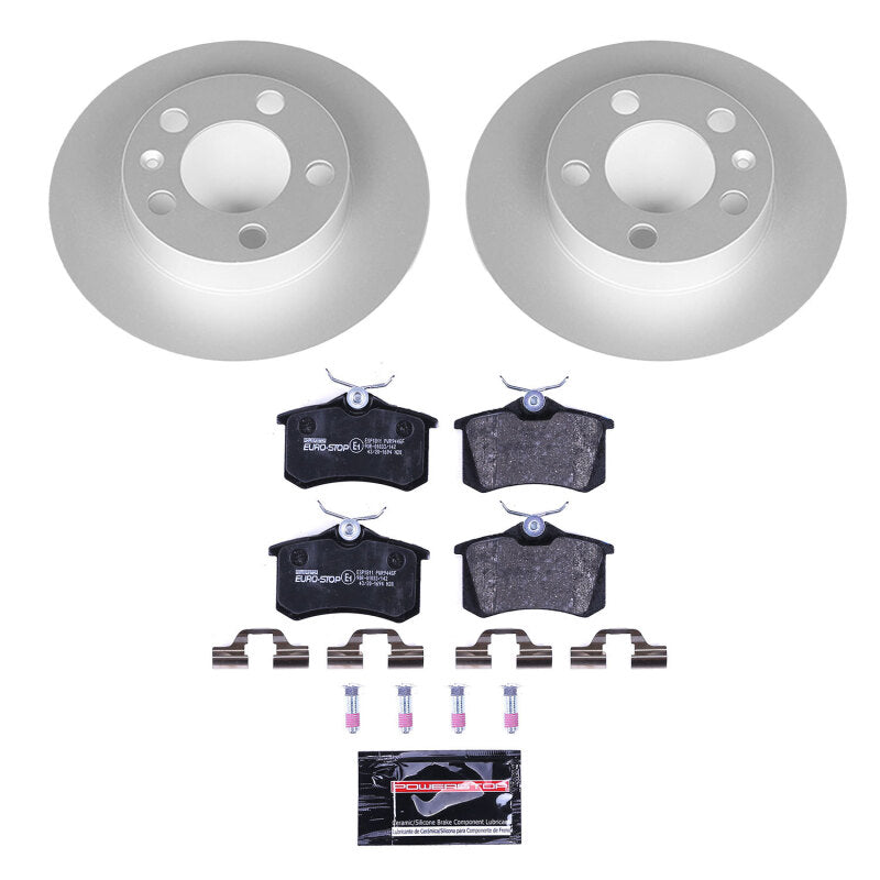 Power Stop 99-06 Audi TT Rear Euro-Stop Brake Kit