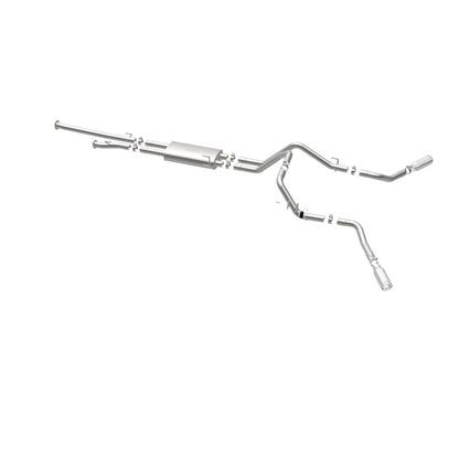 MagnaFlow Cat-Back 10-15 Toyota Tundra SC LB / CC SB 4.6L/5.7L V8 SS 2.5 Dual Split Rear 4in Tip