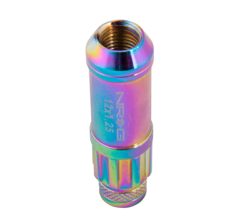 
                      
                        NRG 700 Series M12 X 1.25 Steel Lug Nut w/Dust Cap Cover Set 21 Pc w/Locks & Lock Socket - Neochrome
                      
                    