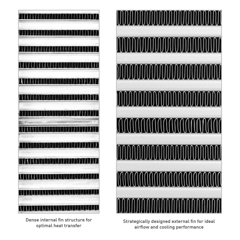 
                      
                        Mishimoto Universal Carbon Fiber Intercooler - Gloss Tanks - 525mm Silver Core - S-Flow - C V-Band
                      
                    