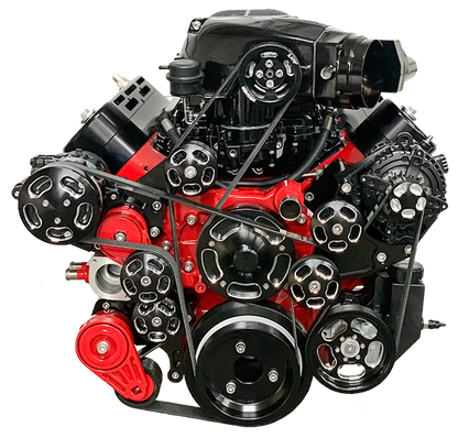 Wegner Front Drive Kit (LS) - Whipple 3.0/3.8 Camaro Offset