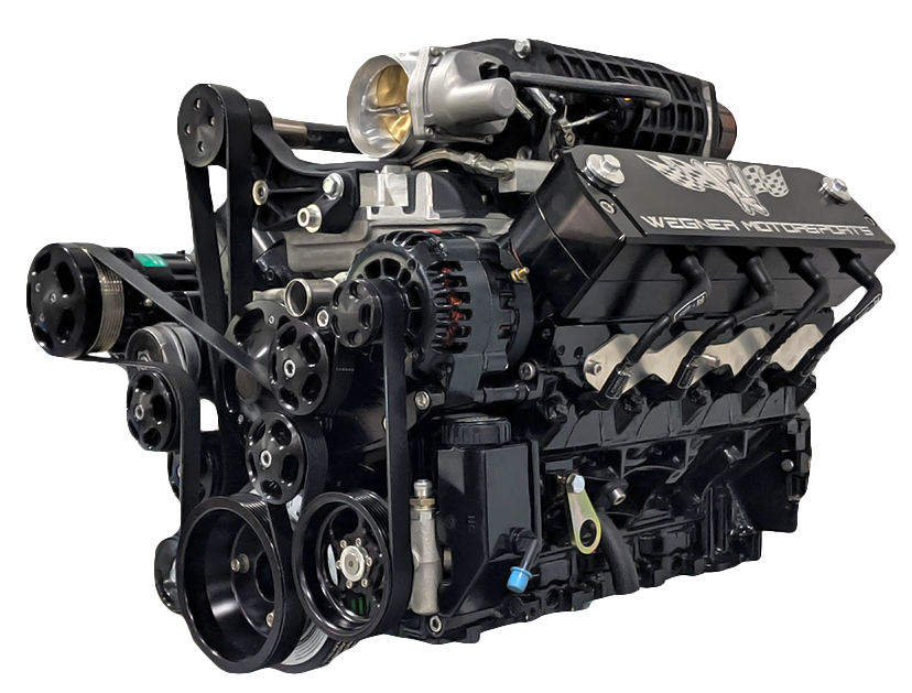 Wegner Front Drive Kit (LS) - Magnuson 2.3L Corvette Offset