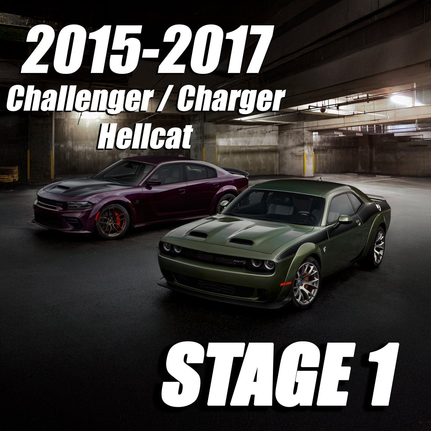 2015-2017 Dodge Charger/Challenger 6.2L Hellcat Stage 1 package