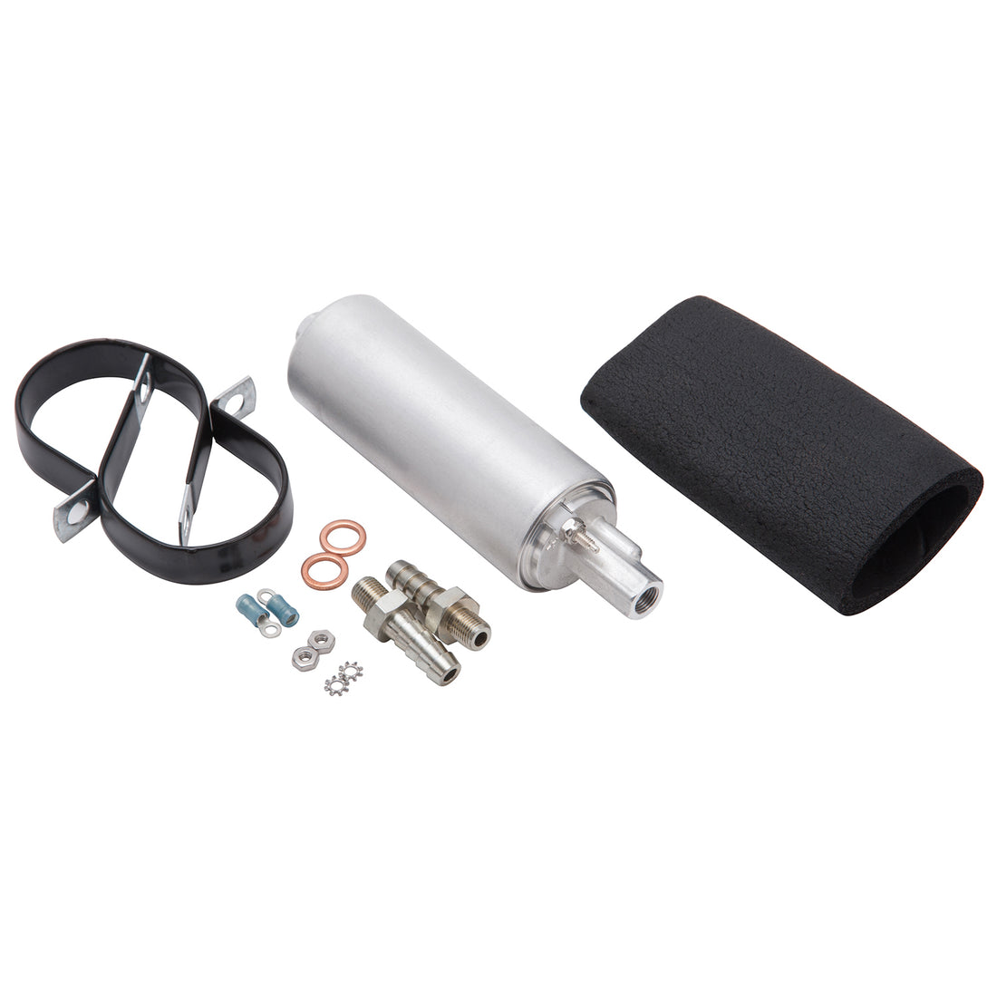 Electric Fuel Pump #3594 In-Line Rated at 67 GPH at 43.5 PSI Edelbrock