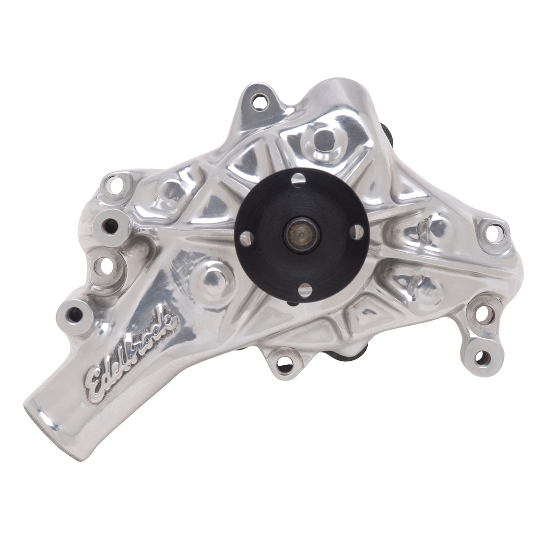 Water Pump for Small-Block Chevy in Polished Finish (Long) Edelbrock
