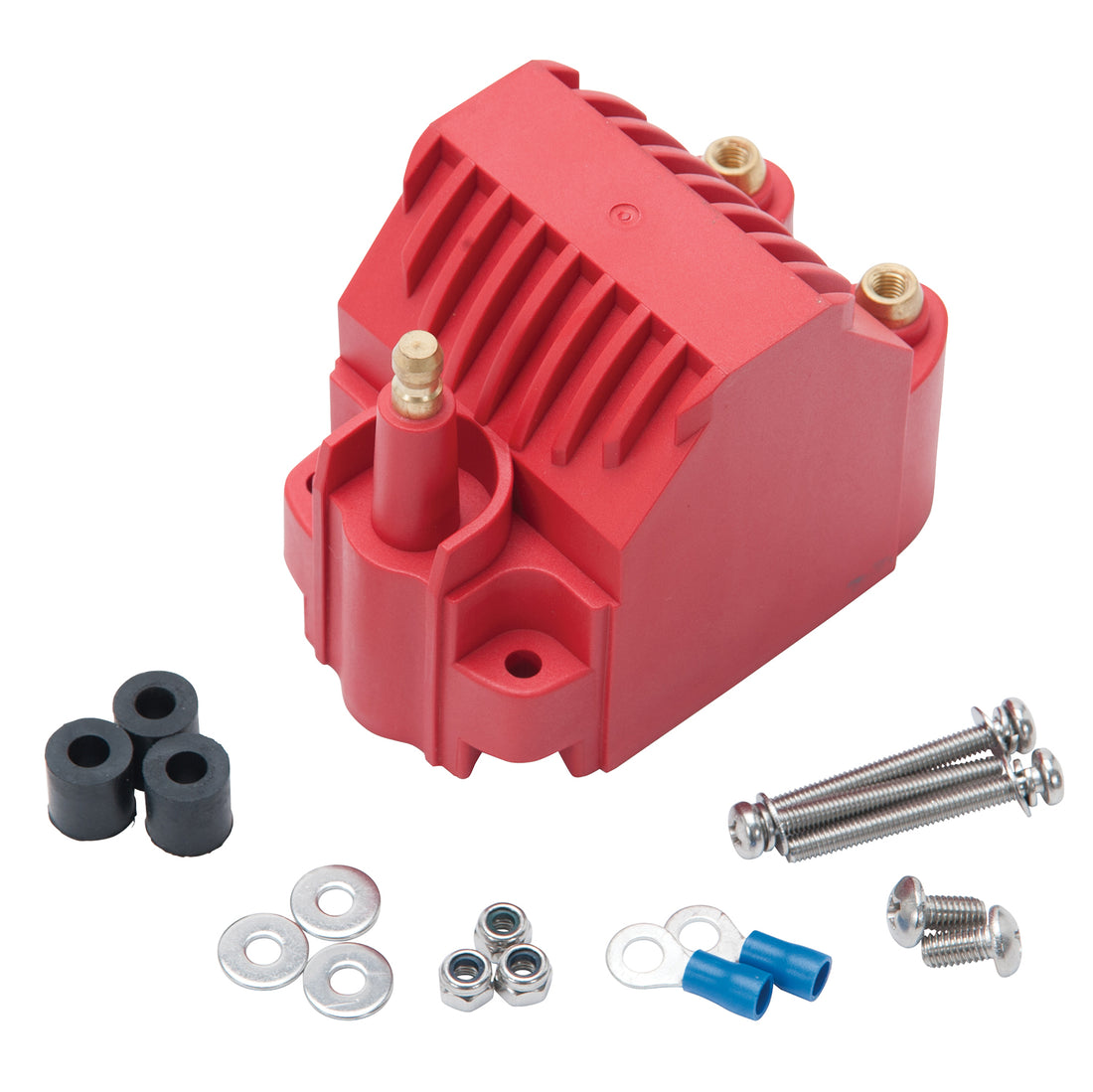 Edelbrock Universal High Output Dome Style Ignition Coil Red Edelbrock