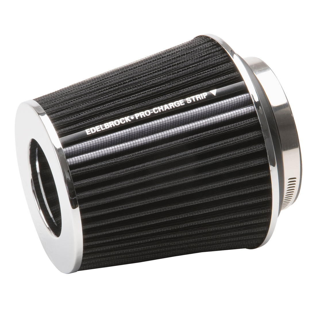 Pro-Flo Universal Black Medium Conical Air Filter with 3", 3.5", and 4" Inlet Edelbrock