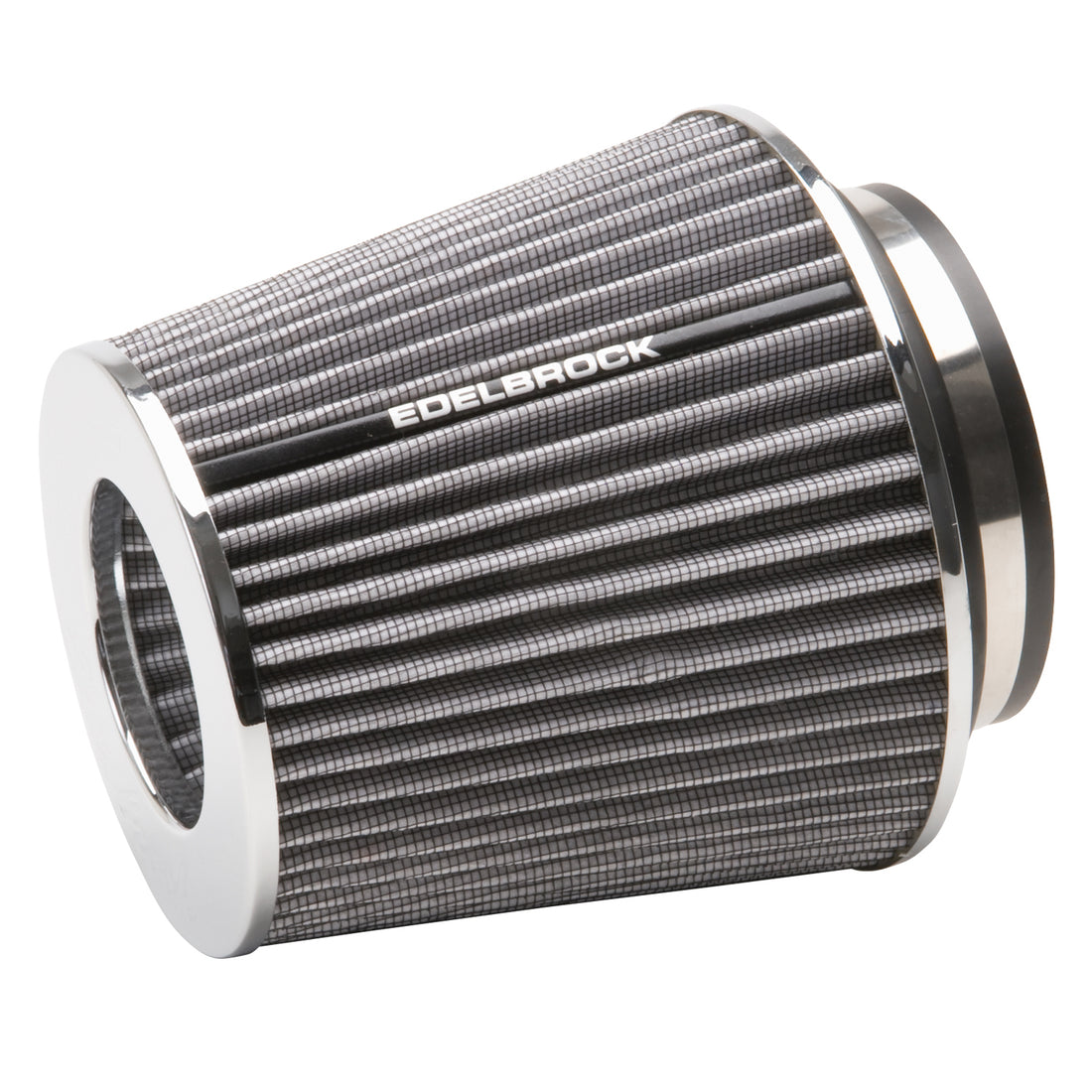 Pro-Flo Universal White Medium Conical Air Filter with 3", 3.5", and 4" Inlet Edelbrock