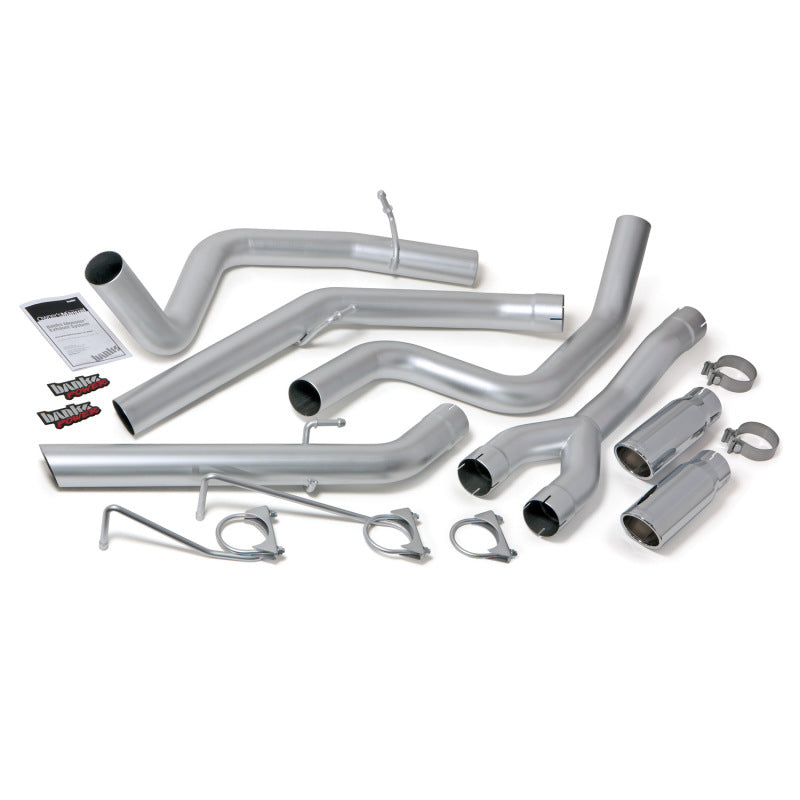 Banks Power 14-15 Dodge Ram 1500 3.0L Diesel Monster Exhaust System - SS Dual Exhaust w/ Chrome Tips